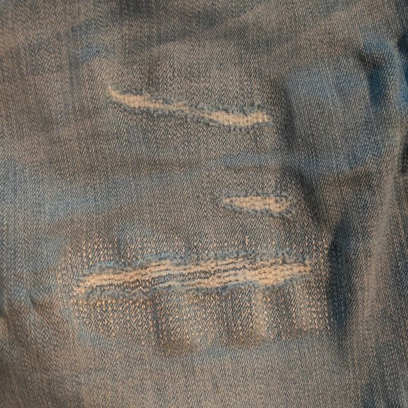 Torrid Relaxed Boot Distressed Denim Size 16 - Picture 4 of 7